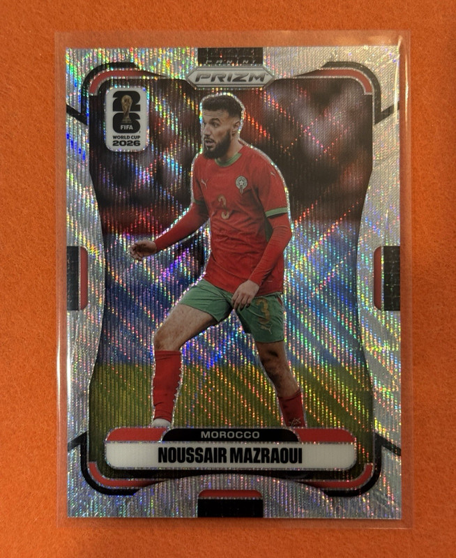 Panini Prizm FIFA World Cup 2026 Noussair Mazraoui Morocco #304