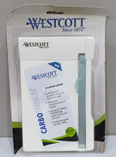 Westcott Carbo Titanium Guillotine Paper Trimmer 6" Scrapbooking Crafting 2019