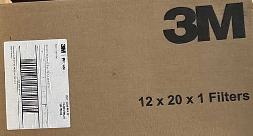 3M Filtrete 12x20x1 Air Filter MERV 5 HVAC AC Furnace Filter Replacement -4 PACK - Picture 3 of 3