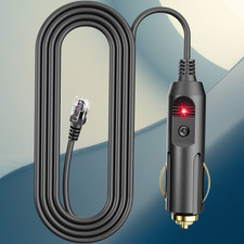 CAR Charger Power Cord for ESCORT PASSPORT 9500IX 9500I PLATINUM Radar Detector