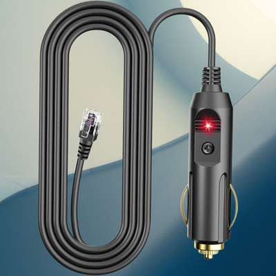 CAR Charger Power Cord for ESCORT PASSPORT 9500IX 9500I PLATINUM Radar Detector