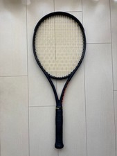 Wilson BURN v2.5 100S 300g G2 tennis racquet black orange with string