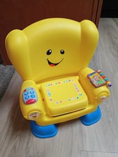 Fisher-Price Smart Stages Laugh and Learn Numbers Interactive Chair Yellow 