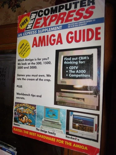 Amiga Guide Pullout from New Computer Express