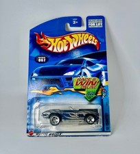 2002 Hot Wheels #67 Corvette Series 1/4 '65 CORVETTE Blue/Silver w/5 Spoke Whls