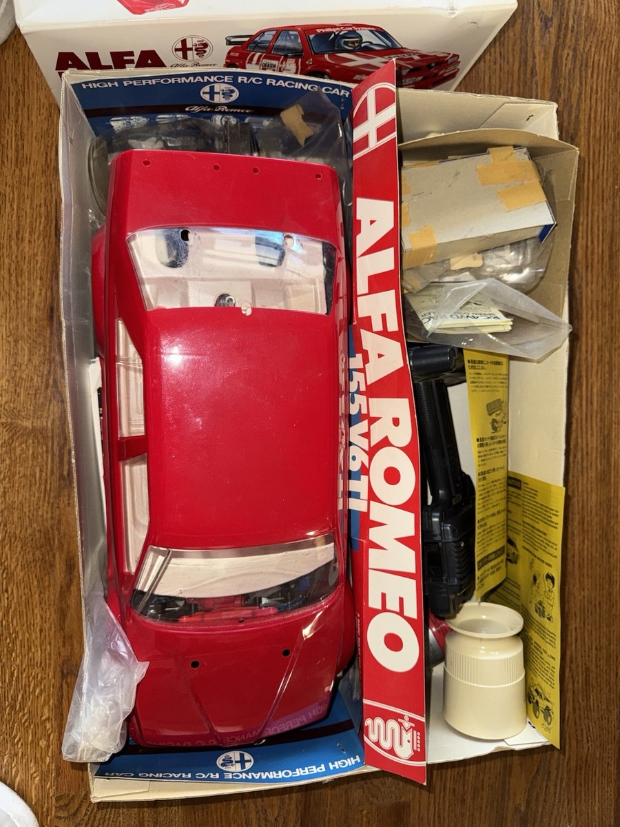 Original 1993 Tamiya 1/10 scale r/c ALFA ROMEO 155V6TI | eBay