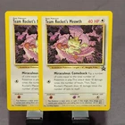 2 Pokémon TCG Team Rocket’s Meowth Black Star Promo 18 WotC 1999 Vintage Promo