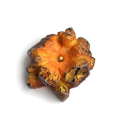 Lava Drachen Ei Harz Statue Sockel Deko Dinosaurier Eier Skulptur Sockel6647