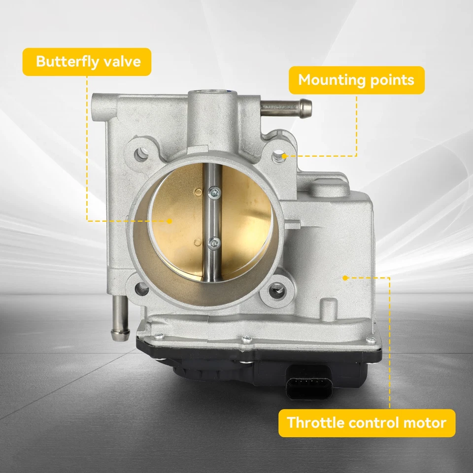 Cuerpo del acelerador para Mazda 3 2010-2013 Mazda 6 2009-2013 2,5 L L50213640B Foto 3 de 4