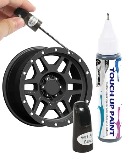 Car Touch Up Kit, Wheel Scratch Repair Pen, Two-In-One Rim Paint for