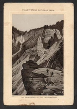 Victorian Trade Card - Jersey Coffee - Yellowstone Splendors - 1900+