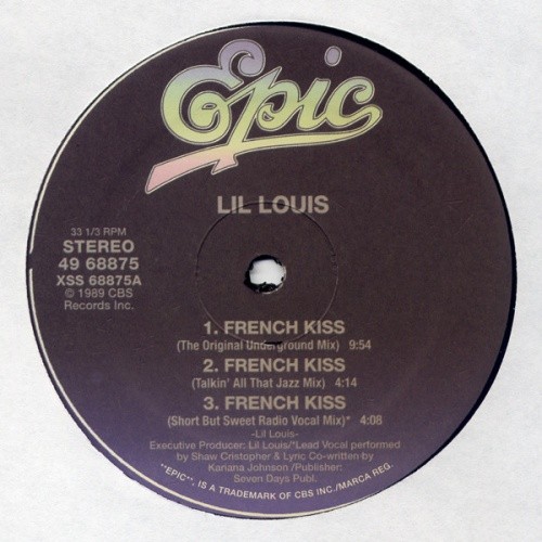 LIL LOUIS French Kiss 12" VINYL Epic Classic House!