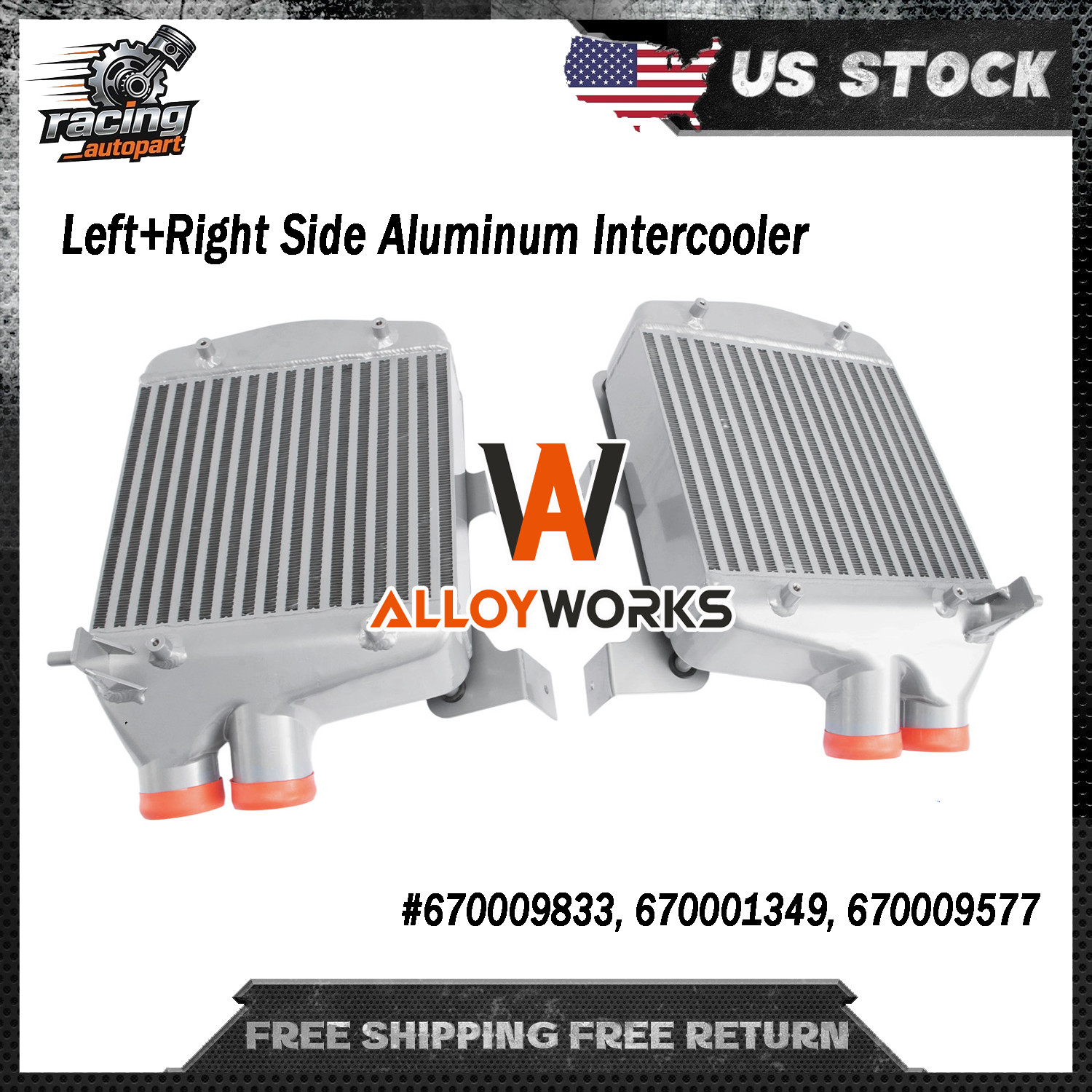 Maserati Ghibli 2014-2020 RIGHT Intercooler