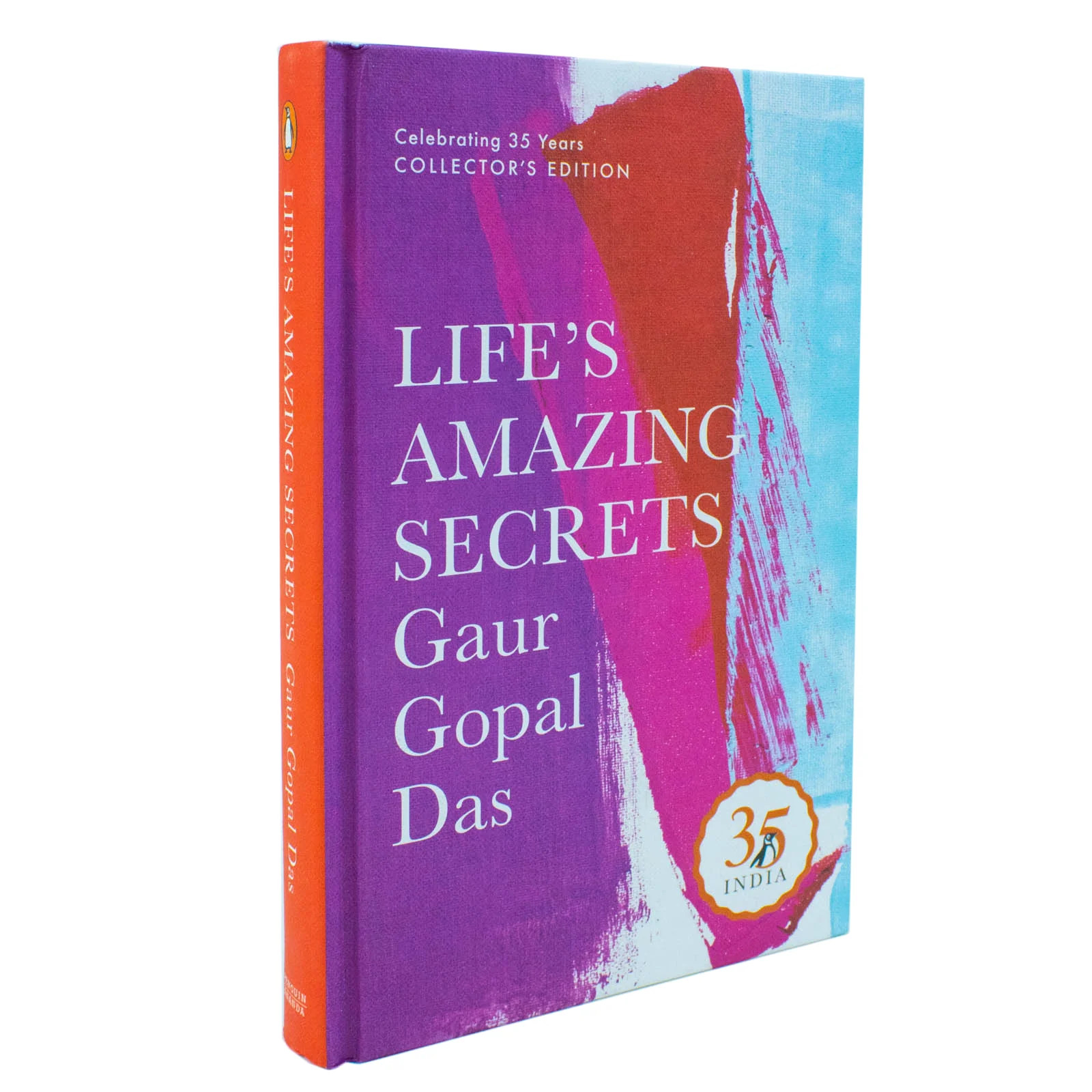 Life Amazing Secrets By Gaur Gopal Das Collector Edition -Hardback Book NEW