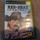 Rockstar Games Red Dead Revolver original Xbox no game Manual Included