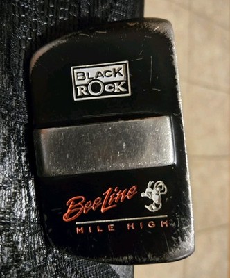 Beeline Black Rock Mile High Mid Mallet Golf Putter 38''