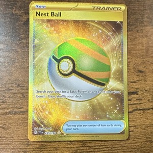 rarest pokemon mcdonalds cards 2025 Amazon.com: Pokemon - Nest Ball 255/198 - Scarlet & Violet - Secret Rare main image 1