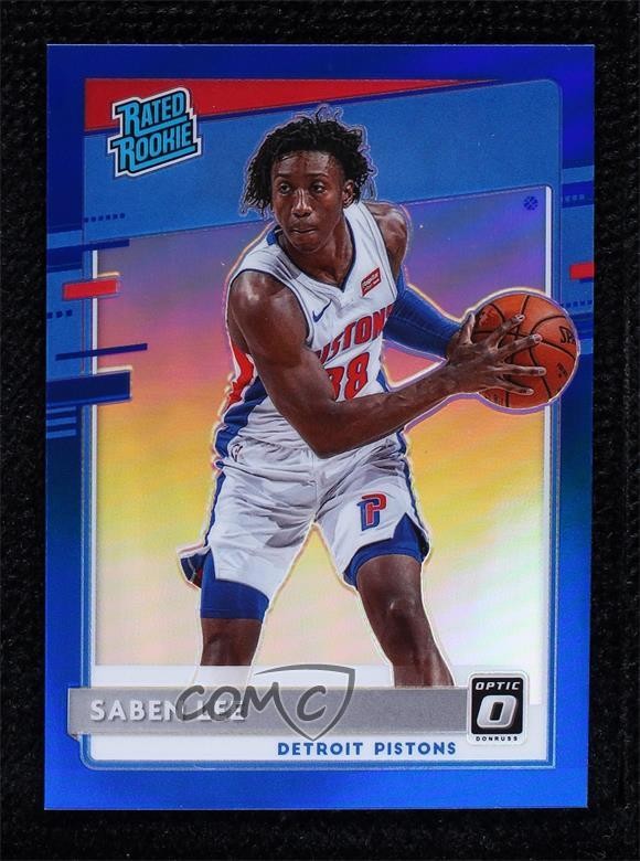2020-21 Panini Donruss Optic Rated Rookie Blue Prizm 12/59 Saben Lee #191 0j2g