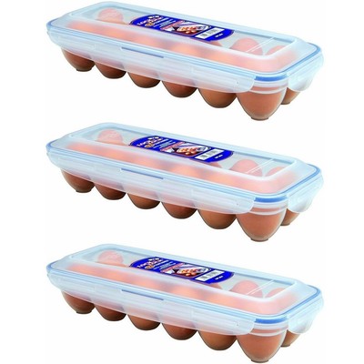 Lock & Lock Eggs Dispenser, Holder for 12 Eggs (3)