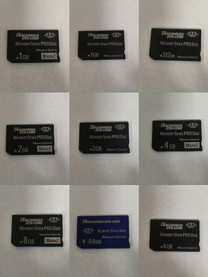 HAGIWARA SYS-COM Memory Stick Pro Duo 1GB 2GB 4GB 8GB PSP Camera Memory Card