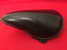 Vtg Mtb Seat Pad Black Leather Fits Viscount Selle Brooks