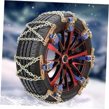 Snow Chains Car Tire Snow Chain For Winter Manganese Steel Auto Anti-skid 6 Pcs