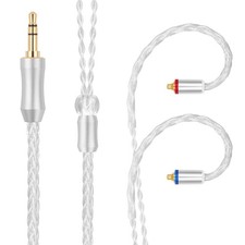 8 Core MMCX Cable Compatible with Shure SE215, SE215 Pro, SE315, SE425, SE425...