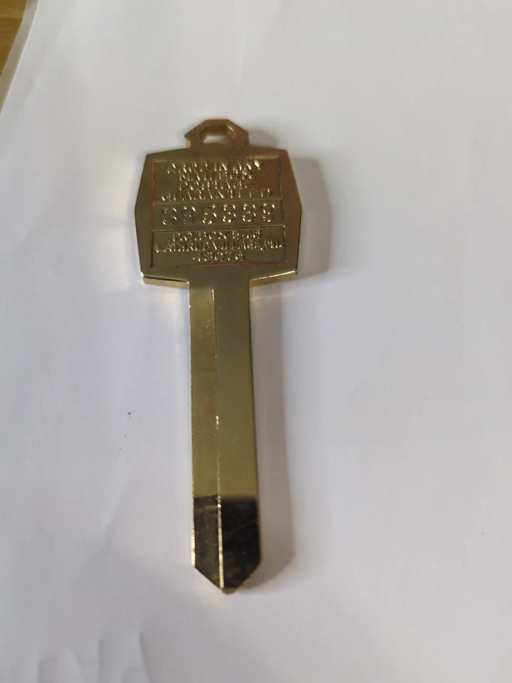 Lincoln Continental Mark III, IV, V, VI Uncut Key Diamond Collectors Town Car - Image 4 of 4