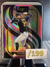 2025 Panini Select - Premier Level PAUL SKENES #196 Pink & Purple Prizm /199