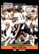 1990 Pro Set Mike Tomczak Chicago Bears #458