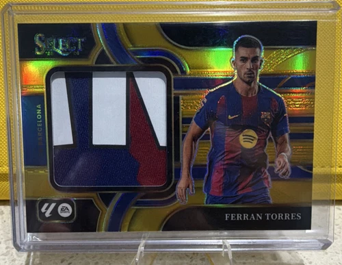 Panini Select La Liga 2025-26 Ferran Torres Barcelona Jumbo Swatches JS-FT /10