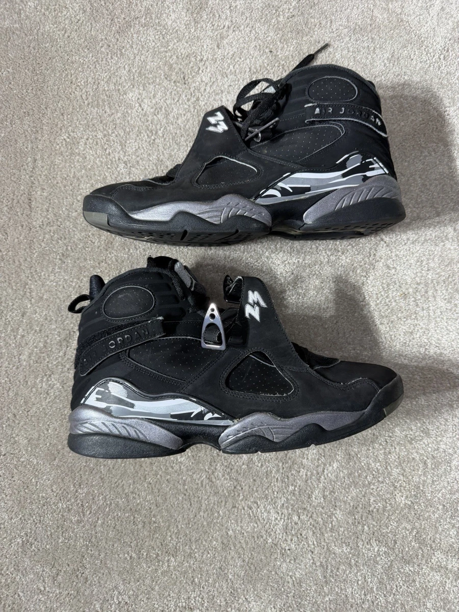 Air jordan retro 8 Chrome 2015 release size 7.5 used Size 7.5 - Air Jordan 8 Retro 2015 Chrome for sale online | eBay main image 2