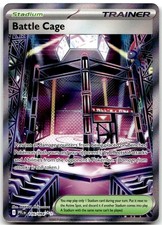 BATTLE CAGE 116/094 -- NEAR MINT -- ULTRA RARE PHANTASMAL FLAMES POKEMON HOLO --