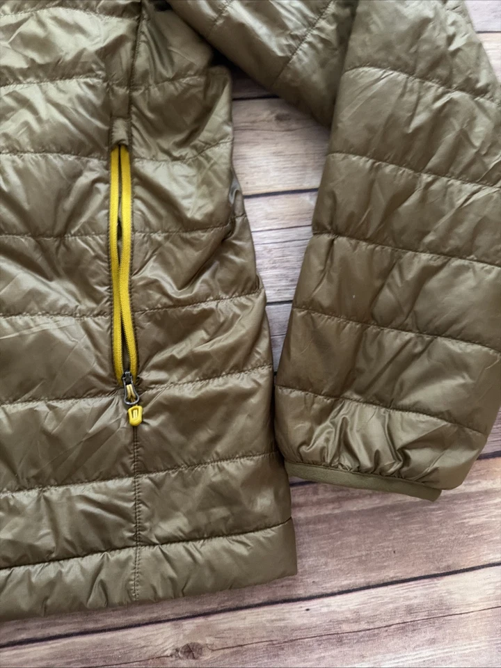 MARMOT Puffer Jacket Men XL Green Full Zip Quilted Insulated Primaloft - Image 2 of 4