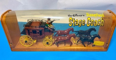 1956 Walt Disney DISNEYLAND Strombecker Stage Coach Model Kit STORE DISPLAY RARE