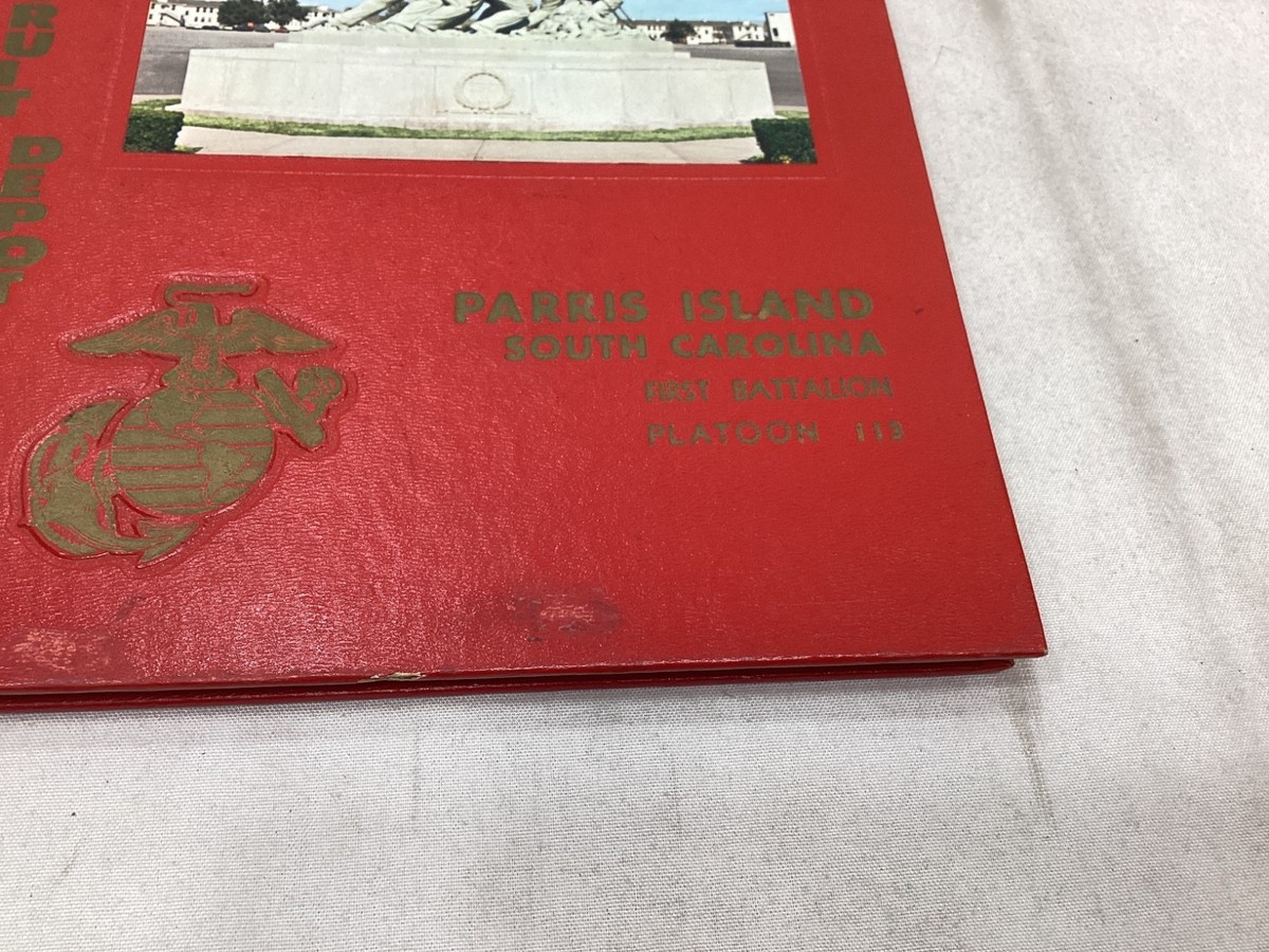 1960-62 USMC Marines Parris Island Boot Camp Yearbook 1st