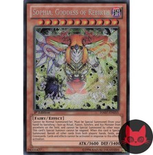 Yugioh Sophia, Göttin der Wiedergeburt HA07-DE055 Secret Rare 1. Auflage LP
