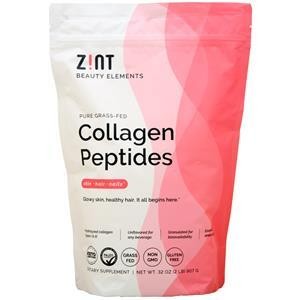 Zint Pure Grass-Fed Collagen Peptides Bag 32 oz
