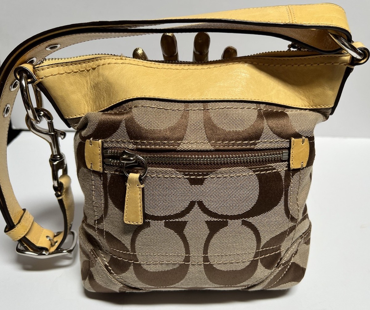 VTG Y2K Coach 10402M LEGACY Signature Duffle Crossbody Shoulder