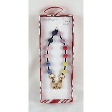 A New Day NWT Beaded Wristlet/Phone/Bag Strap Multicolor Colorful