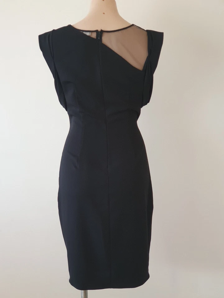 Hoss Intropia size 40 (10) black events dress - image 3 of 4