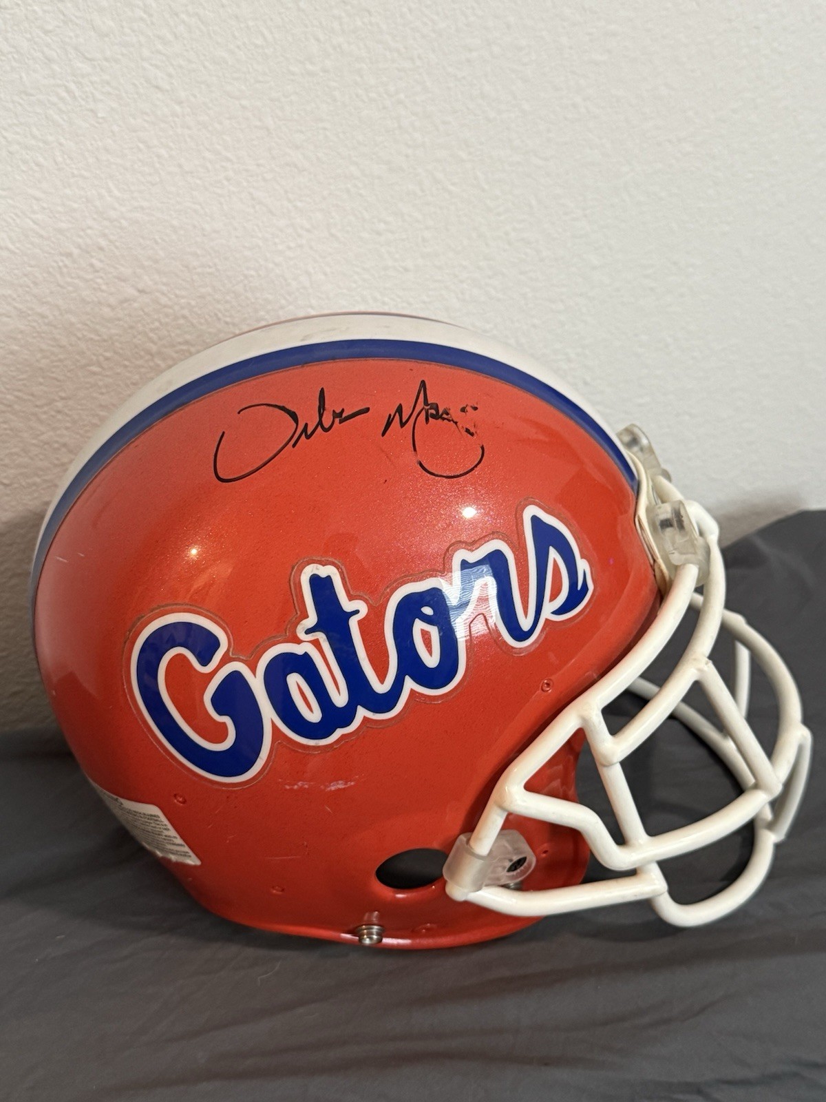 Urban Meyer Autographed Signed Florida Gators NCAA Full Size Replica College Football Helmet 
