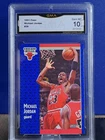 1991 Fleer Michael Jordan #23 Basketball Card Bulls HOF GMA 10 Gem Mint