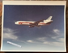 WESTERN AIRLINES JET Vintage 8x10” Aviation Airlines History Archive Photo