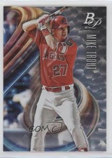 2018 Bowman Platinum Base Ice Mike Trout (Batting) #49 md3