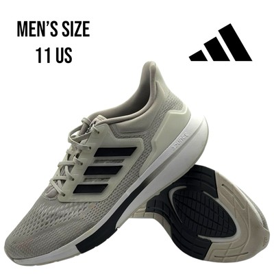 Adidas EQ21 Run Men s Size 11 H68075 Metal Grey Bounce Running Shoes Gym Sneaker