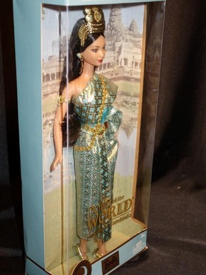 カンボジアバービー Dolls of the World PRINCESS of CAMBODIA Barbie NRFB B3460 | eBay