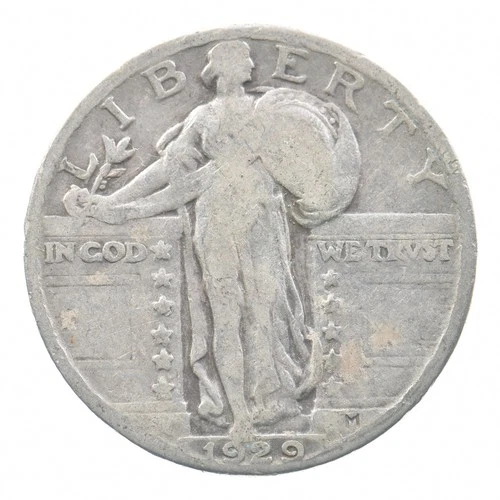 1929 Standing Liberty Quarter Estate Coin Collection *302