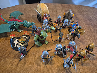 PLAYMOBIL Knights Ritter Figuren Konvolut