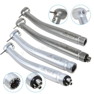 Dental High Speed Fiber Optic LED Handpiece E-generator Big Head 2/4Hole Turbine